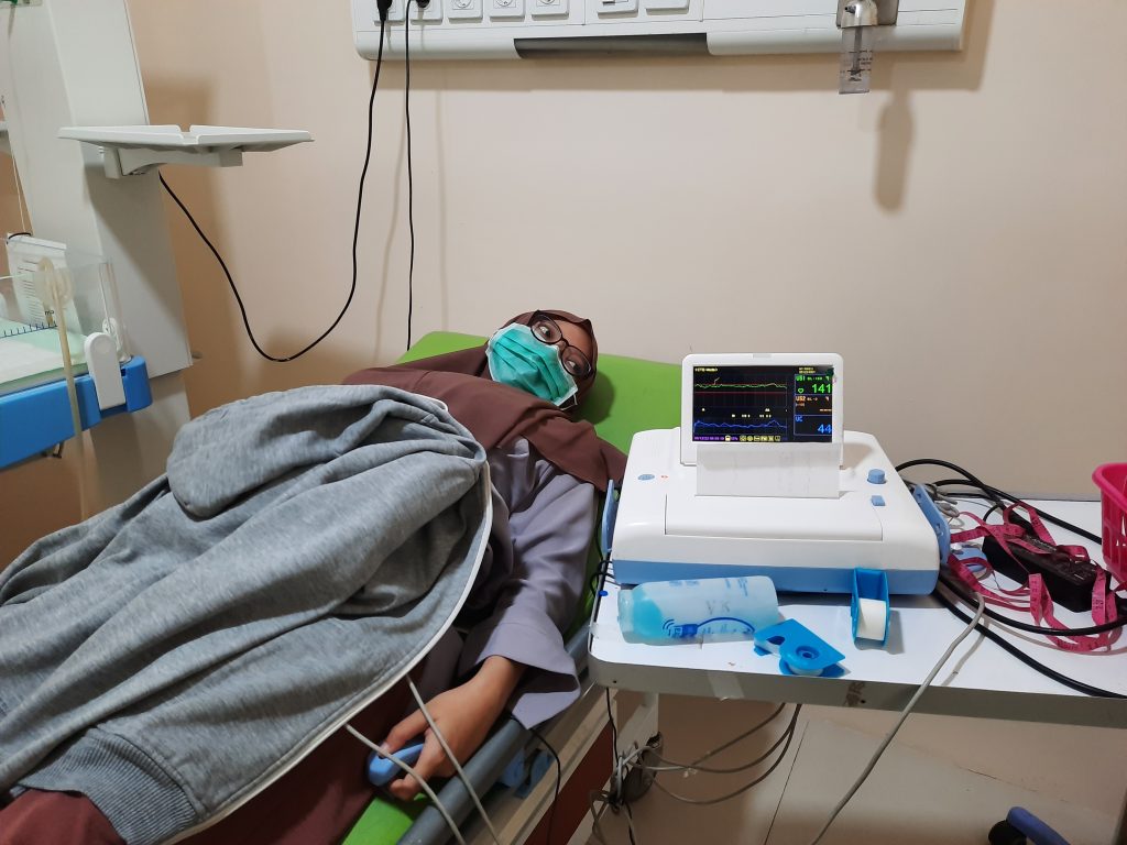 Final checking before going to surgery room